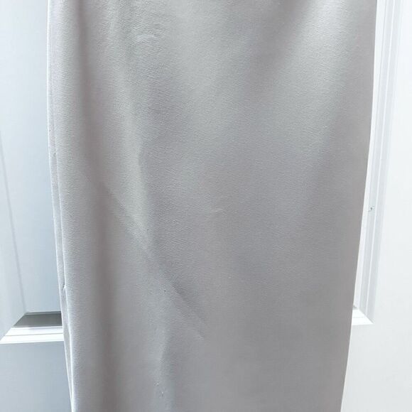 🩷HOST PICK🩷 SACHIN & BABI | Champagne Taupe Cowl-Neck Midi Slip Dress | Size 4 - Picture 6 of 12